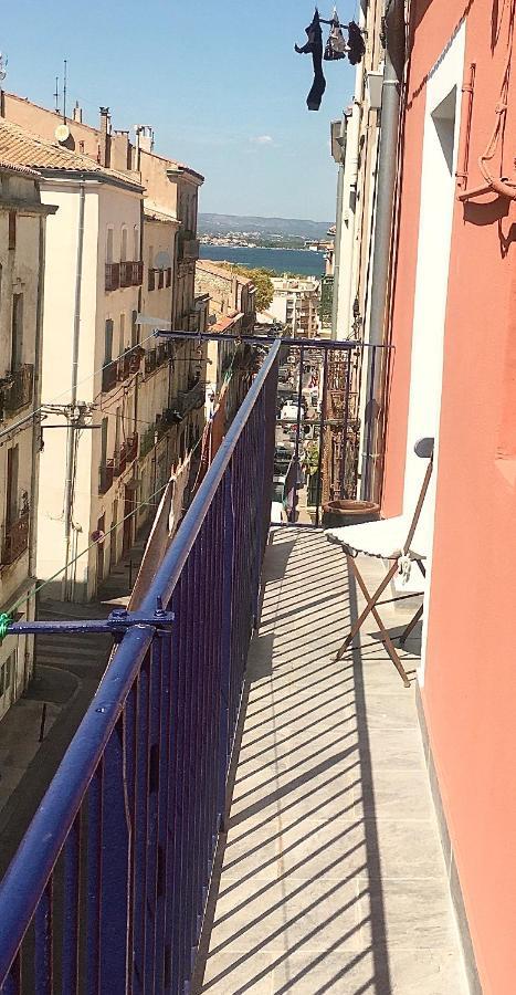 Appart Central A Sete Avec Balcon Bagian luar foto