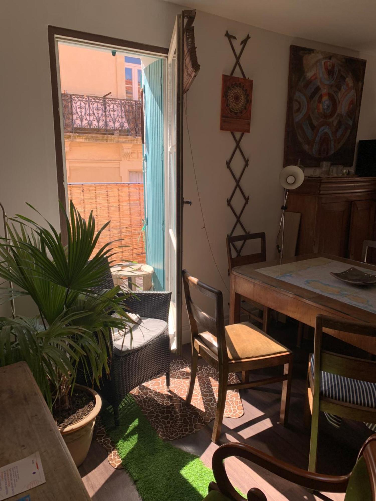 Appart Central A Sete Avec Balcon Bagian luar foto